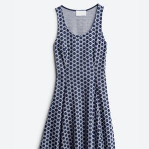 French Grey Arielle Textured Knit Dress (S)